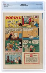 POPEYE #34 OCTOBER-DECEMBER 1955 CGC 5.5 FINE-.