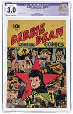 DEBBIE DEAN, CAREER GIRL #1 APRIL 1945 CGC RESTORED SLIGHT (C-1) 3.0 GOOD/VG.