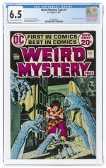 WEIRD MYSTERY TALES #1 JULY-AUGUST 1972 CGC 6.5 FINE+.