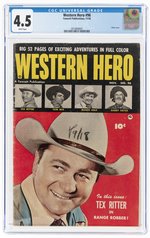 WESTERN HERO #96 NOVEMBER 1950 CGC 4.5 VG+.