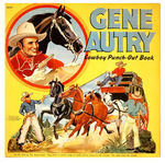 "GENE AUTRY COWBOY PUNCH-OUT BOOK."