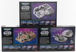 STAR WARS - MICROMACHINES SPACE COLLECTION CASE OF TWELVE BOXED PLAYSETS.