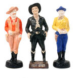 "HOPALONG CASSIDY AND HIS PALS LUCKY AND CALIFORNIA FIGURE AND PAINT SET."