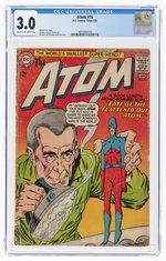 Hake's - ATOM #16 DECEMBER 1962-JANUARY 1965 CGC 3.0 GOOD/VG.