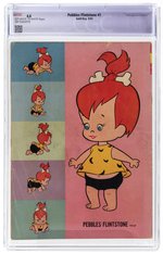 PEBBLES FLINTSTONE #1 SEPTEMBER 1963 CGC RESTORED 4.0 SLIGHT (C-1) VG.