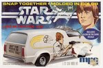 MPC STAR WARS LUKE SKYWALKER VAN FACTORY SEALED SNAP TOGETHER MODEL KIT.