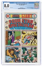 FOUR STAR SPECTACULAR #1 MARCH-APRIL 1976 CGC 8.0 VF.