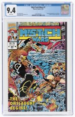 MYS-TECH WARS #1 MARCH 1993 CGC 9.4 NM.