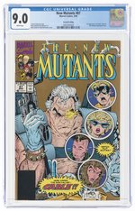 NEW MUTANTS #87 MARCH 1990 CGC 9.6 NM+ (SECOND PRINTING, FIRST CABLE & STRYFE).