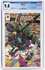 NINJAK #1 FEBRUARY 1994 CGC 9.8 NM/MINT.