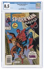 SPIDER-MAN CLASSICS #1 APRIL 1993 CGC 8.5 VF+.