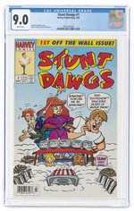 STUNT DAWGS #1 MARCH 1993 CGC 9.0 VF/NM.