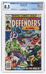 DEFENDERS #57 MARCH 1978 CGC 8.5 VF+.