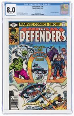 DEFENDERS #76 OCTOBER 1979 CGC 8.0 VF.