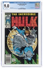 INCREDIBLE HULK #344 JUNE 1988 CGC 9.0 VF/NM.