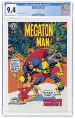 MEGATON MAN #1 NOVEMBER 1984 CGC 9.4 NM.