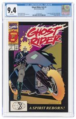 GHOST RIDER VOL. 2 #1 MAY 1990 CGC 9.4 NM.