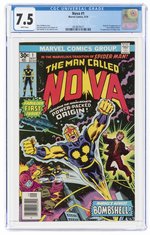 NOVA #1 SEPTEMBER 1976 CGC 7.5 VF- (FIRST NOVA).