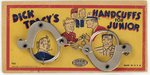 DICK TRACY HANDCUFFS FOR JUNIOR ON ORIGINAL CARD.