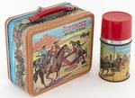 GUNSMOKE - MATT DILLON U.S. MARSHAL METAL LUNCHBOX WITH THERMOS.