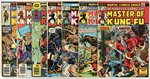 MASTER OF KUNG FU BRONZE AGE COMIC LOT OF 12