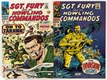 SGT. FURY SILVER AND BRONZE AGE COMIC LOT OF 45