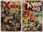 X-MEN SILVER AND BRONZE AGE COMIC LOT OF 5