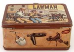 LAWMAN LUNCHBOX AND THERMOS.