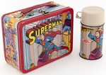 SUPERMAN LUNCHBOX AND THERMOS.