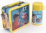 E.T. THE EXTRA-TERRESTRIAL UNUSED LUNCHBOX AND THERMOS.