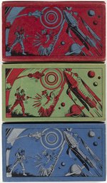 BUCK ROGERS LARGE PENCIL CASE TRIO.