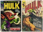 INCREDIBLE HULK SILVER AGE COMIC LOT OF 20.