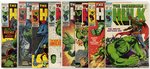 INCREDIBLE HULK SILVER AGE COMIC LOT OF 20.