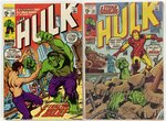 INCREDIBLE HULK BRONZE AGE COMIC LOT OF 47.