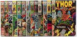 THOR SILVER AGE COMIC LOT OF 15.