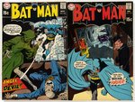 BATMAN SILVER AND BRONZE AGE COMIC LOT OF 18.