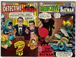 DETECTIVE COMICS SILVER AGE COMIC LOT OF 21.