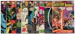 DETECTIVE COMICS SILVER AGE COMIC LOT OF 21.