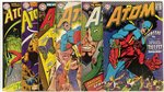 THE ATOM SILVER AGE COMIC LOT OF 8.