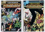 CRISIS ON INFINITE EARTHS COPPER AGE LOT OF 12 COMIC ISSUES.