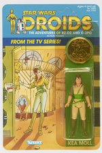 STAR WARS: DROIDS (1985) - KEA MOLL CARDED ACTION FIGURE.