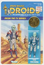 STAR WARS: DROIDS (1985) - TIG FROMM CARDED ACTION FIGURE.