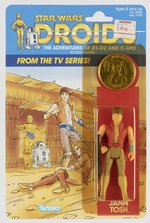 STAR WARS: DROIDS (1985) - JANN TOSH CARDED ACTION FIGURE.