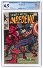 DAREDEVIL #43 AUGUST 1968 CGC 4.5 VG+.