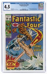 FANTASTIC FOUR #103 OCTOBER 1970 CGC 4.5 VG+.