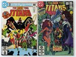 NEW TEEN TITANS BRONZE AGE COMIC LOT OF 44 ISSUES.