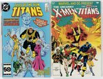 NEW TEEN TITANS COMIC LOT OF 58 ISSUES.