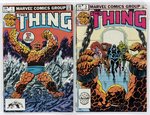 THE THING COMIC LOT OF 54 ISSUES.