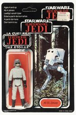 PALITOY STAR WARS: RETURN OF THE JEDI (1983) - AT-ST DRIVER TRI-LOGO 70-BACK CARDED ACTION FIGURE.