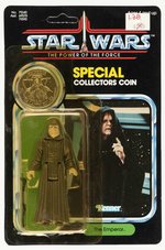 STAR WARS: THE POWER OF THE FORCE (1984) - THE EMPEROR 92 BACK CARDED ACTION FIGURE.